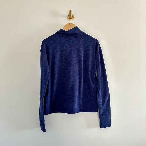 Outdoor Voices 1/4 Zip Pullover Sweater Blue M - Picture 2 of 6